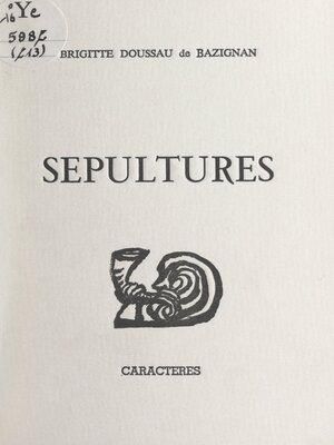 cover image of Sépultures
